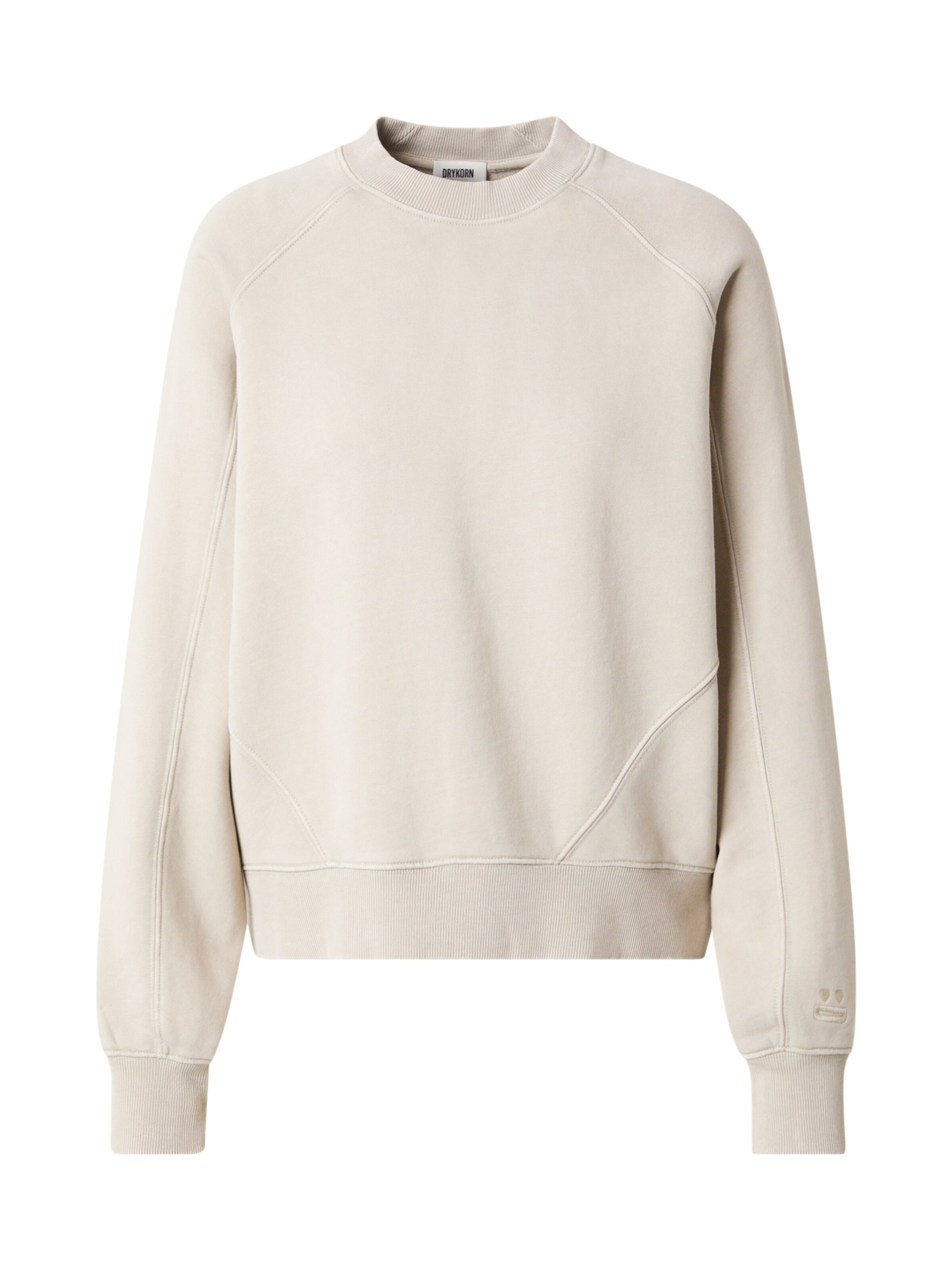 DRYKORN Mikina 'KOLIJA' – hnědá: přední strana