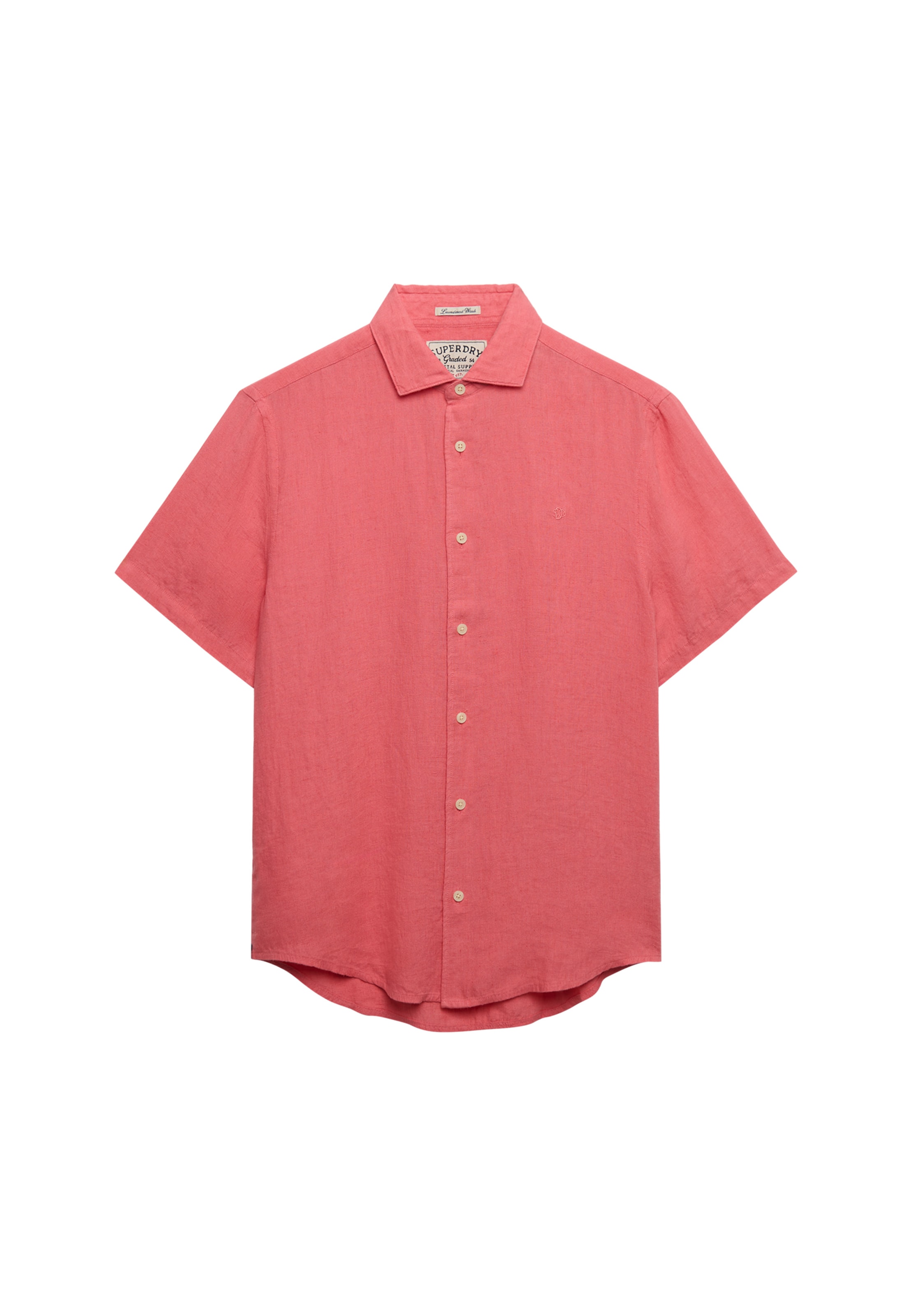 Chemise 'Riviera' Superdry & Co en rouge : devant