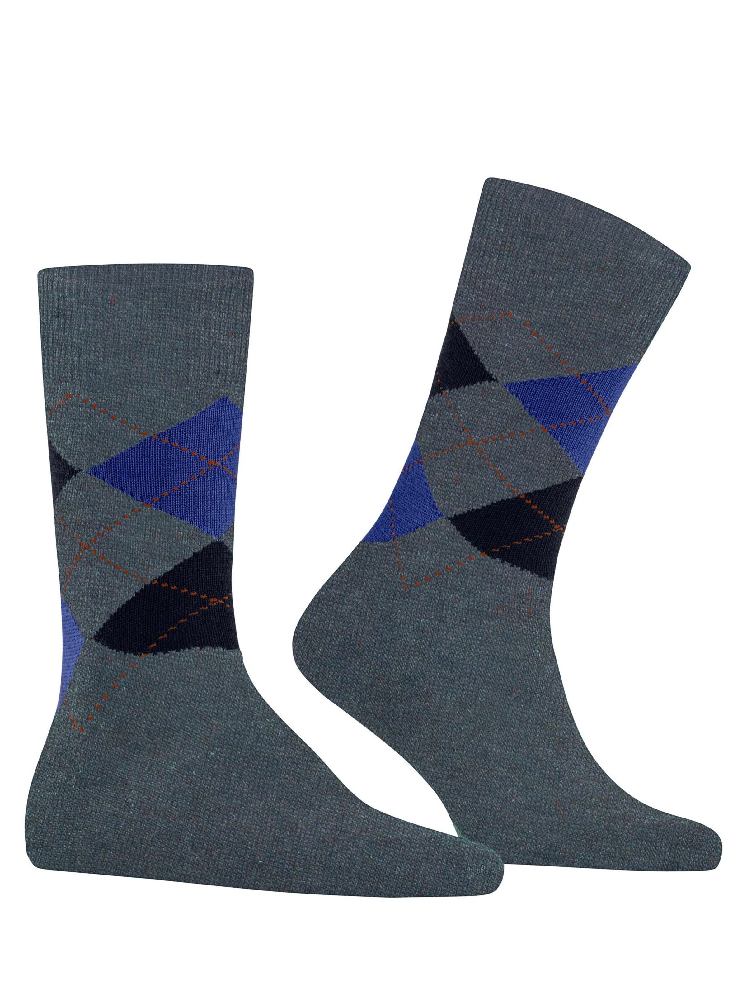 BURLINGTON Socks 'Dundee' in Blue