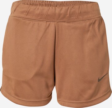 Nike Sportswear Normální Kalhoty – hnědá: přední strana