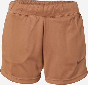 Regular Pantaloni de la Nike Sportswear pe maro: față