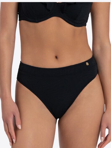 Beachlife Bikinhose 'Black Swirl' in Schwarz