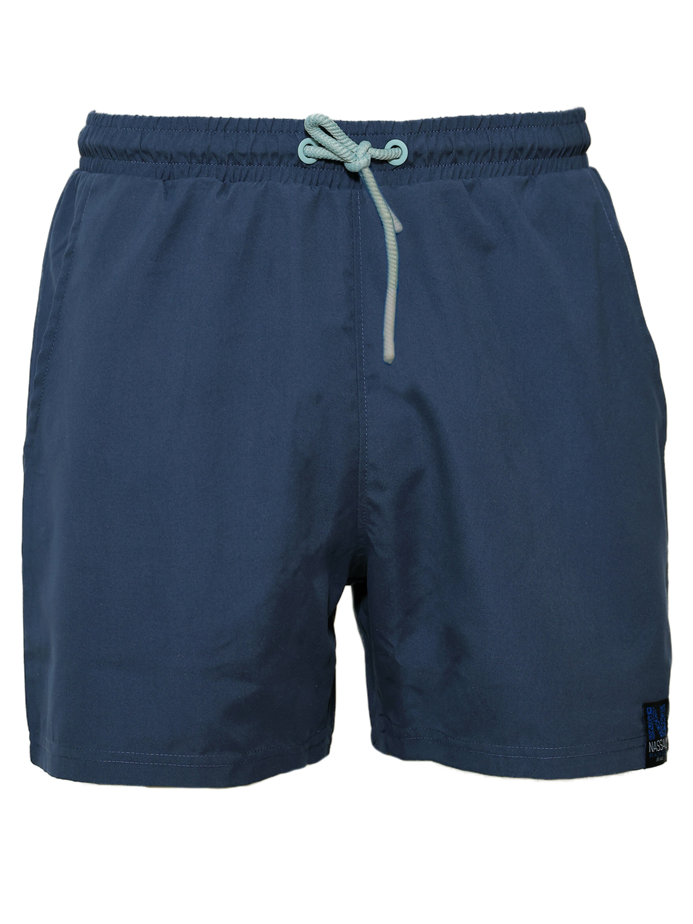 NASSAU Beach Club Badeshorts ' NB231017 ' in Blau: Vorderseite