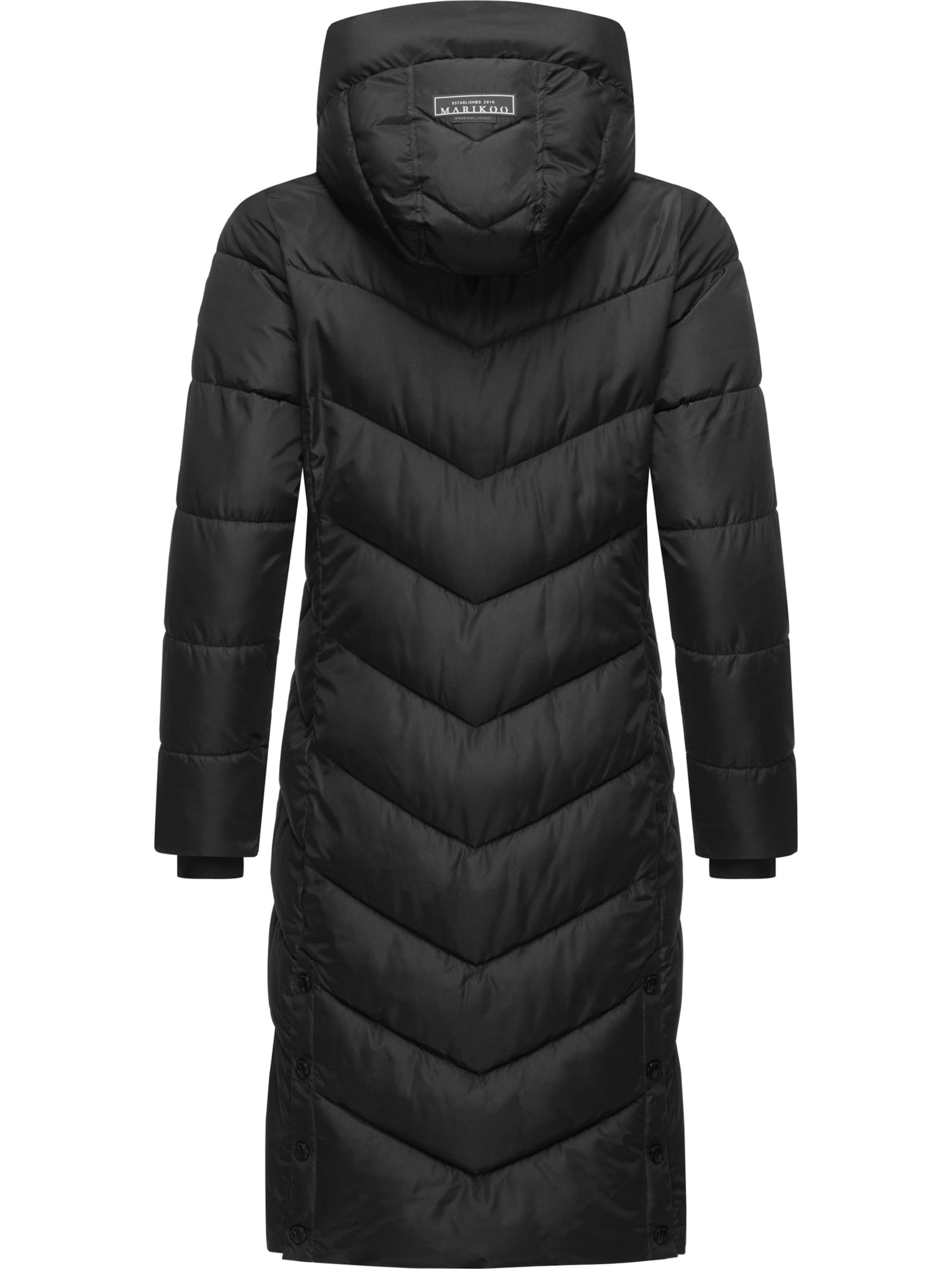 Manteau d’hiver 'Sahnekatzii XIV-1' MARIKOO en noir