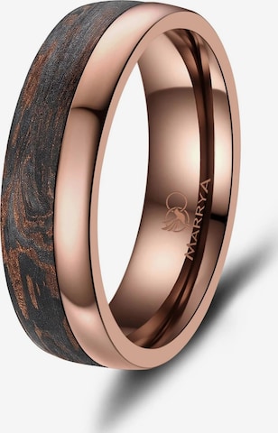 Anello 'MARRYA Ehering CB-04 Carbon-Bronze' di MARRYA in marrone: frontale