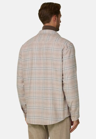 Boggi Milano Regular fit Overhemd in Beige: terug