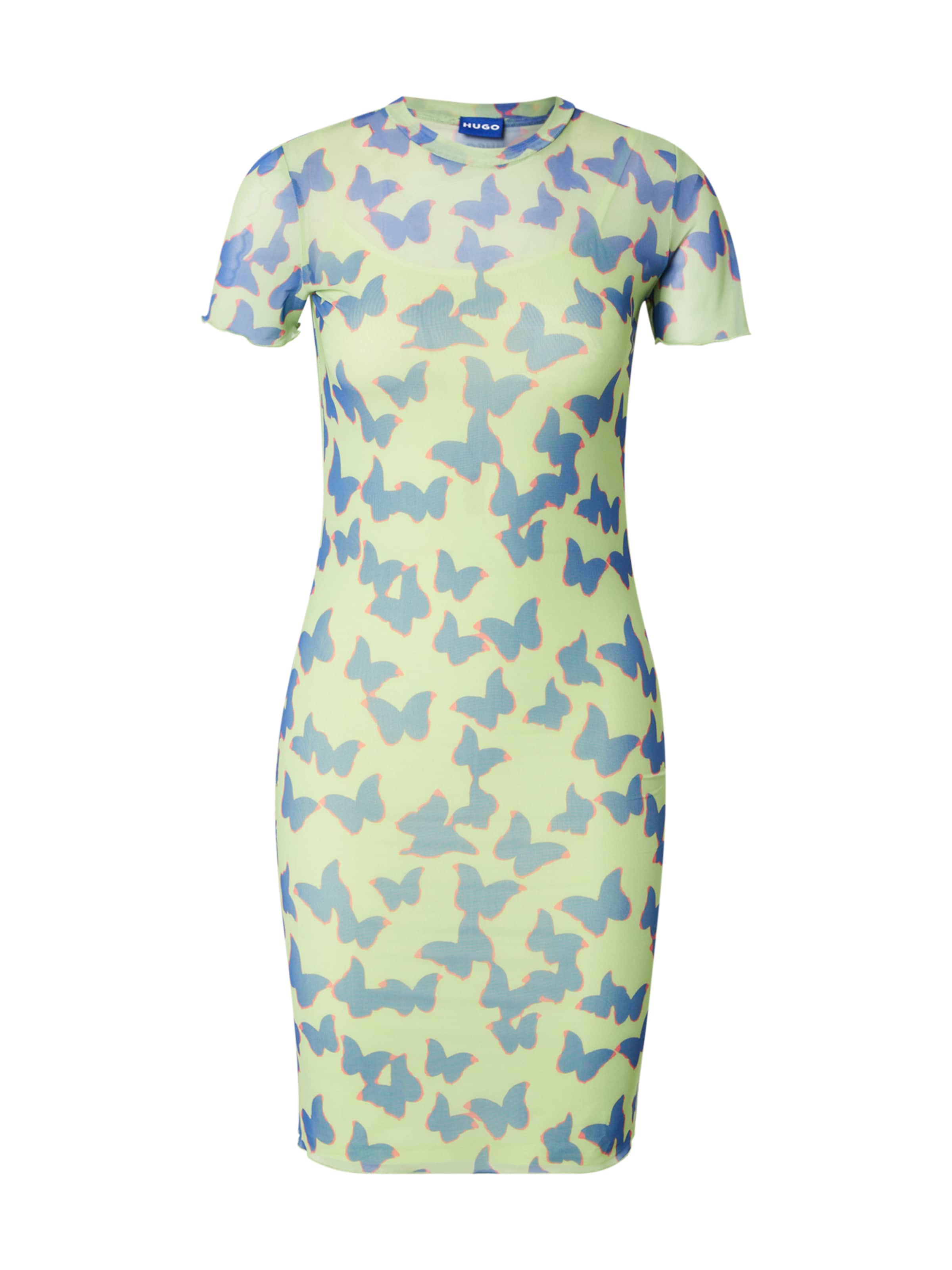 HUGO Sukienka &#x27;Nastaja&#x27; w kolorze zielony: przód