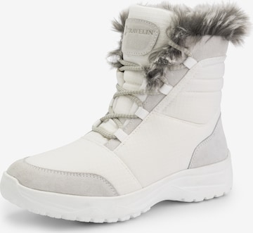 Travelin Boots 'Banff ' in Wit: voorkant