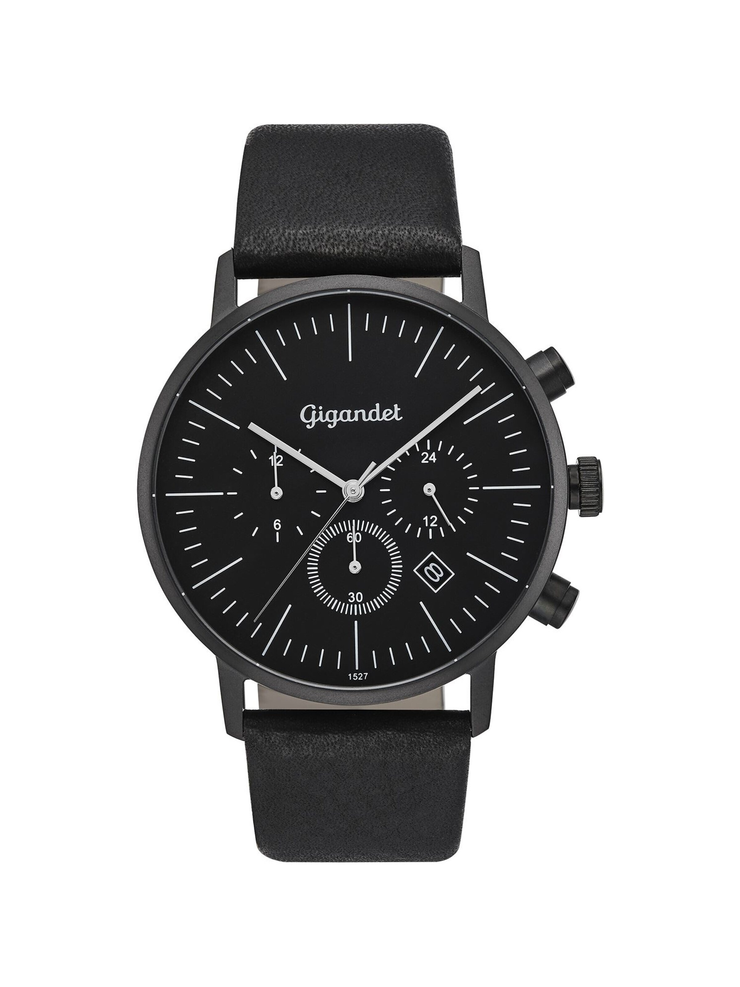 Montre à affichage analogique 'MINIMALISM III' Gigandet en noir : devant