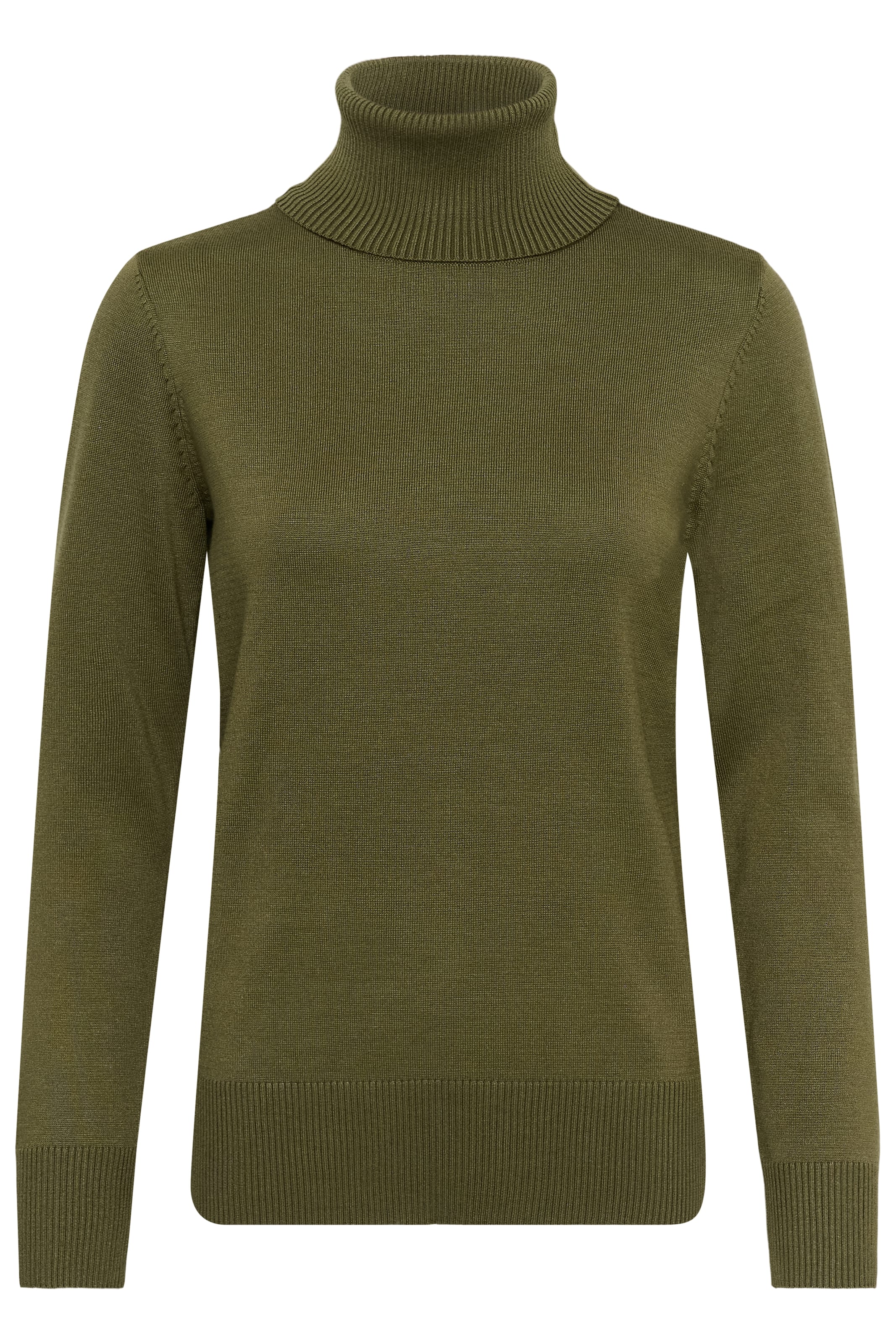 SAINT TROPEZ Pullover in Grün: Vorderseite