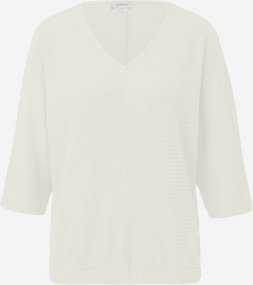 T-shirt s.Oliver en beige : devant