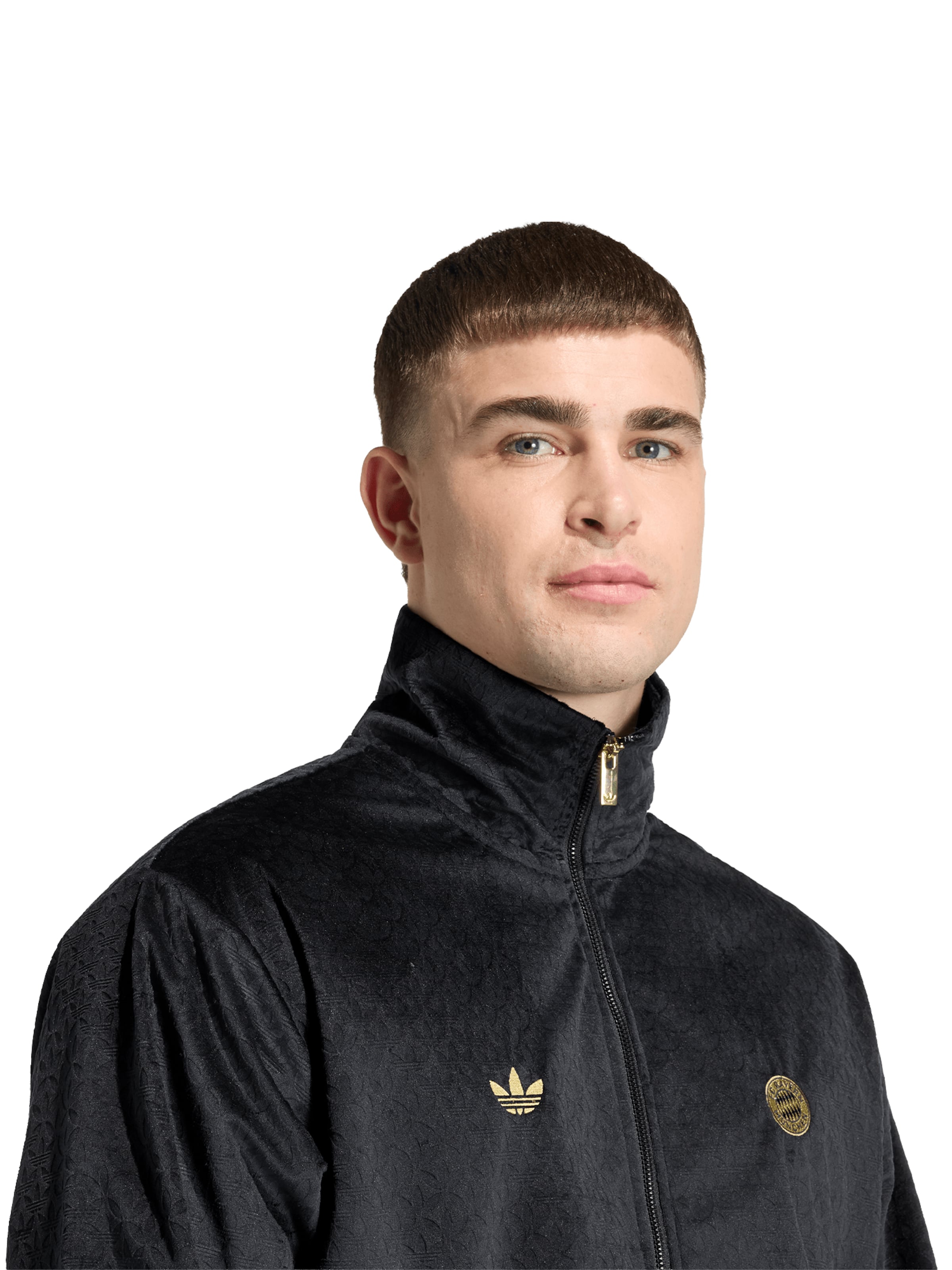 ADIDAS ORIGINALS - Chaqueta deportiva 'FC Bayern München' en negro