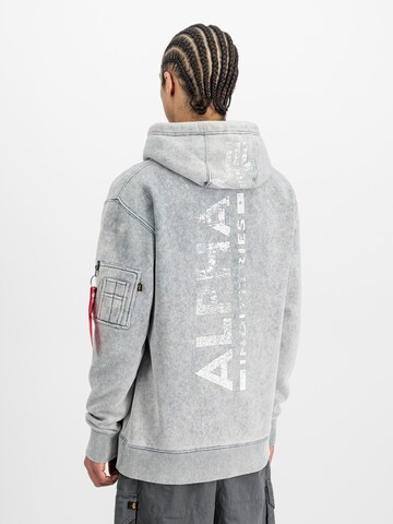 ALPHA INDUSTRIES Majica | siva barva