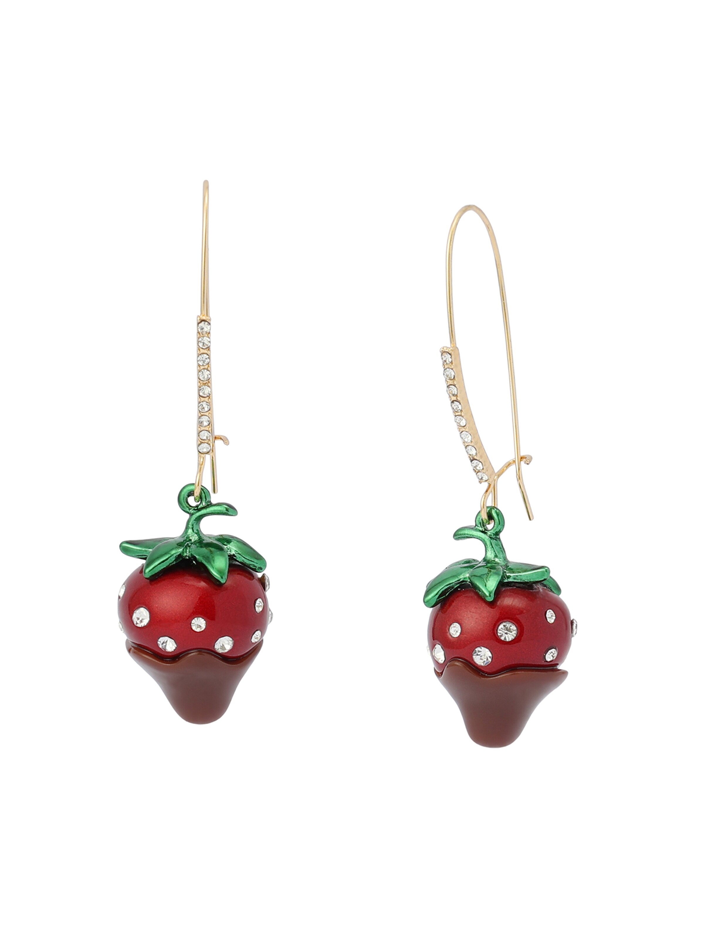 Boucles d'oreilles 'Love Spell' Betsey Johnson en rouge