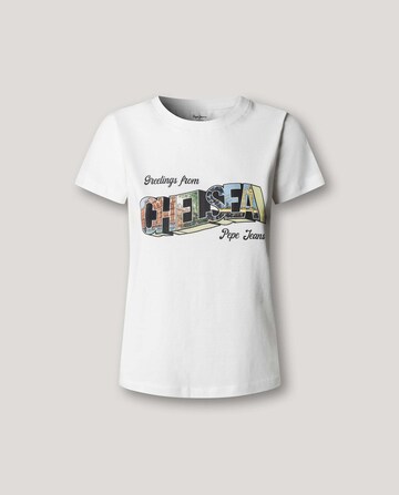Maglietta 'Nela' di Pepe Jeans in bianco