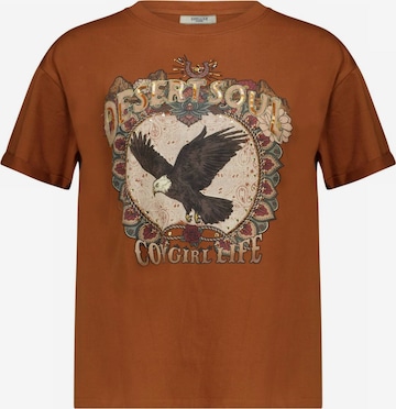 T-shirt 'States' Deeluxe en orange : devant