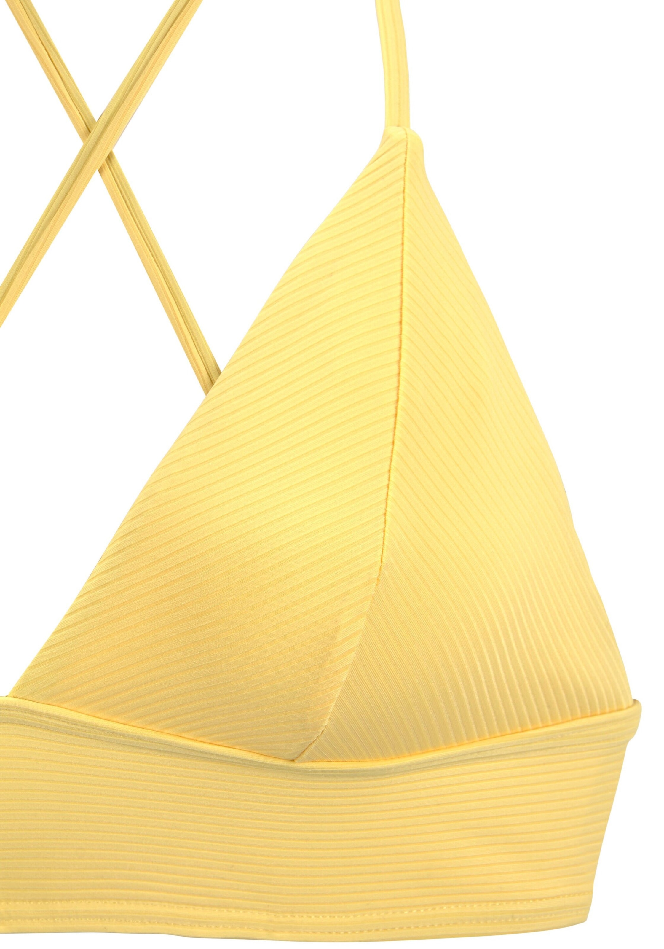 Triangle Hauts de bikini VENICE BEACH en jaune