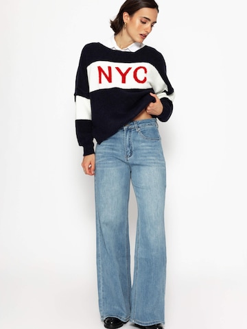 SASSYCLASSY Oversized sweater in Blue