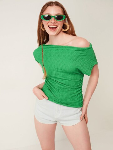 No Matter What Blouse in Groen