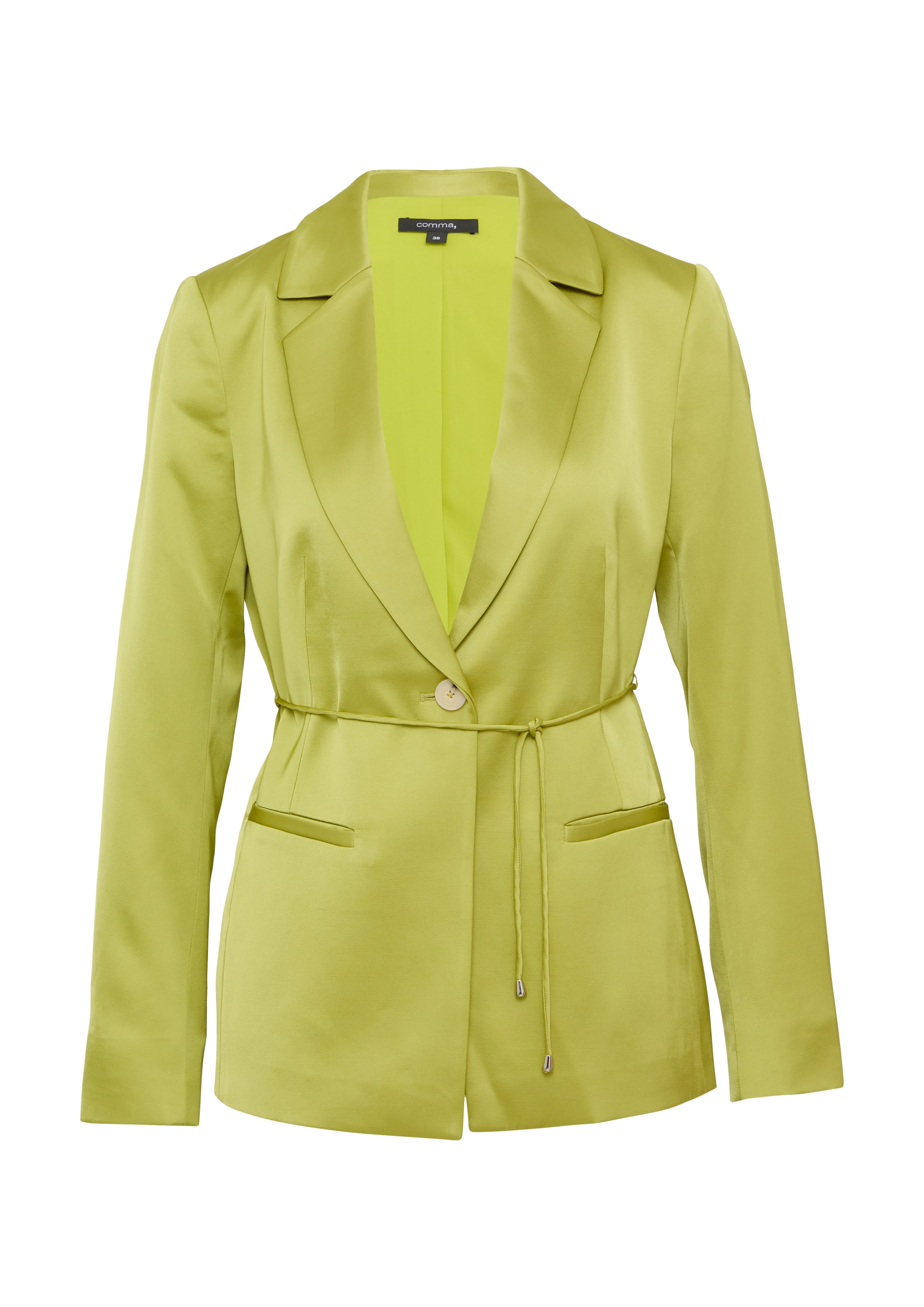 COMMA Blazers in Groen: voorkant