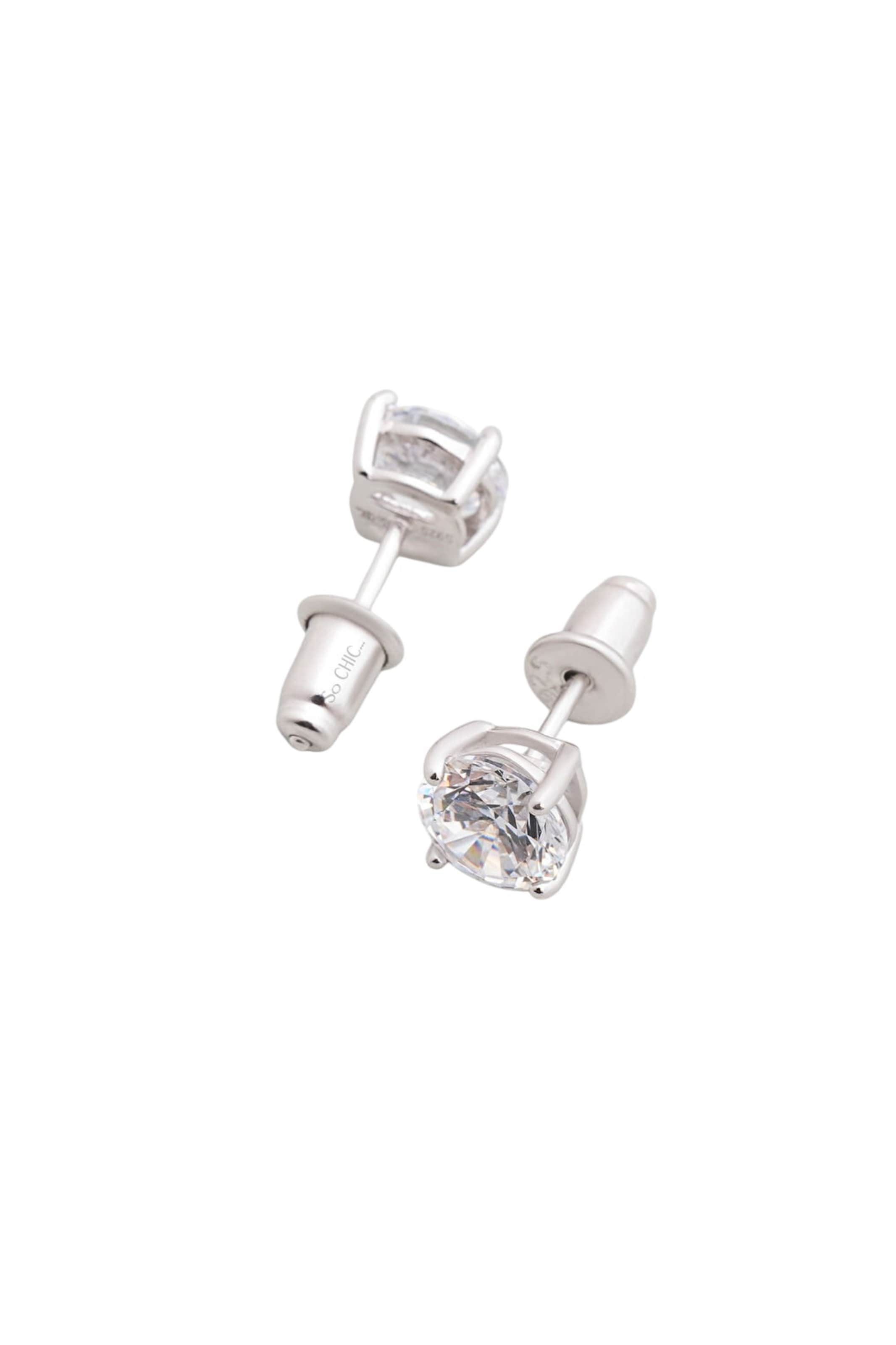 Boucles d'oreilles So Chic en argent