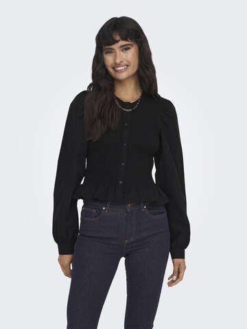 ONLY Bluse in Schwarz: Vorderseite