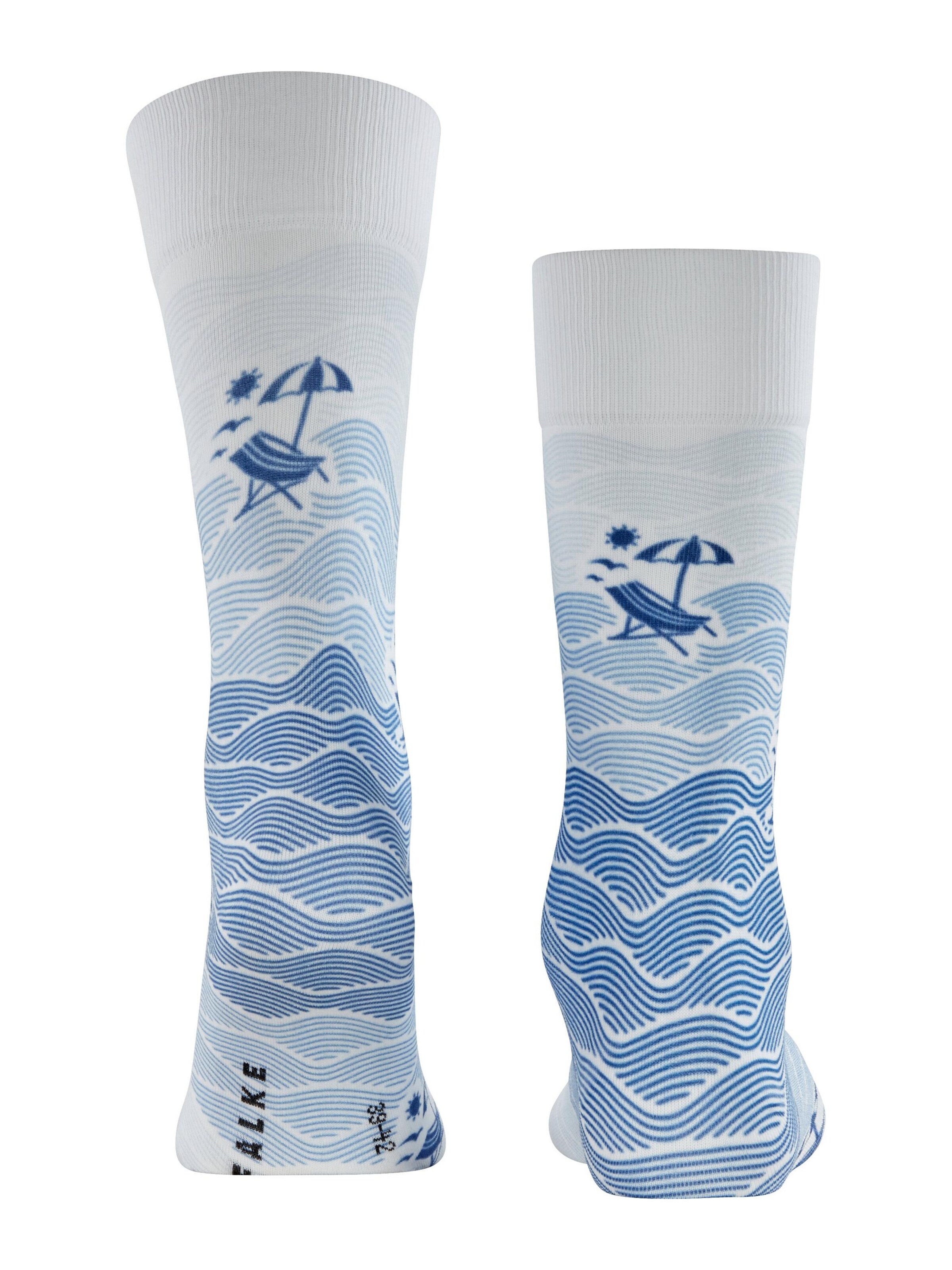 FALKE Socks 'Plage' in Blue