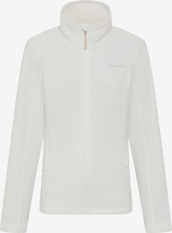 OCEAN SPORTSWEAR Funktionsfleecejacke in Weiß: Vorderseite