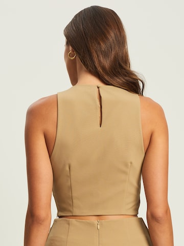 BWLDR Top 'HAILE' in Beige: zadná strana