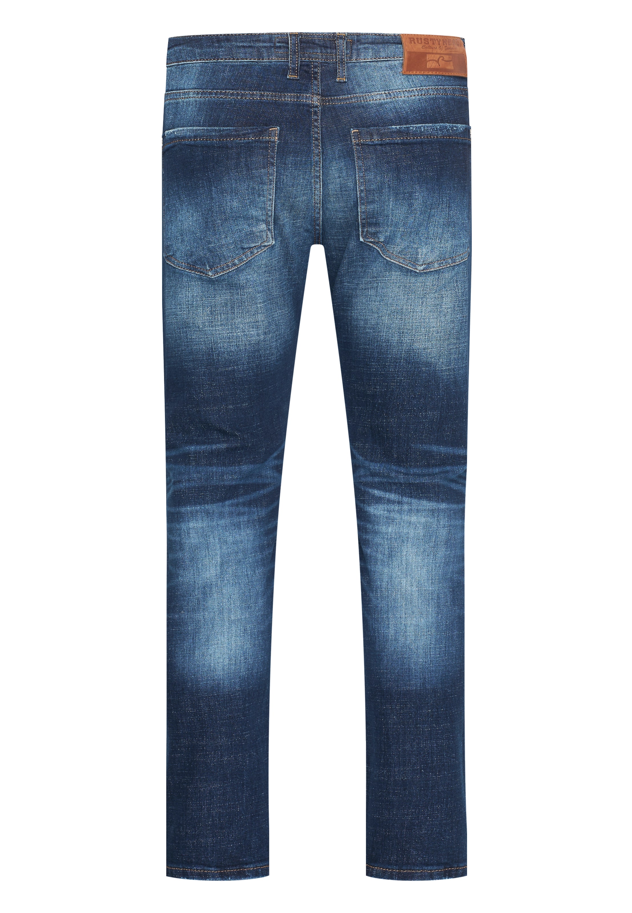 Coupe slim Jean Rusty Neal en bleu