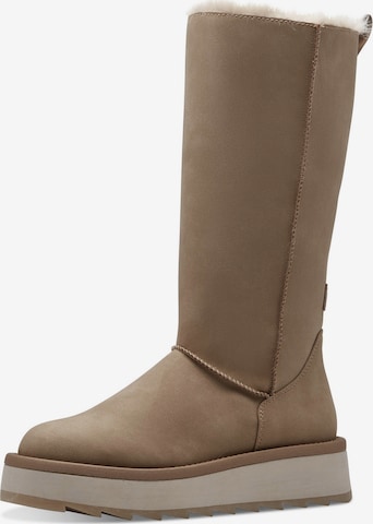 TAMARIS Snowboots in Beige: voorkant