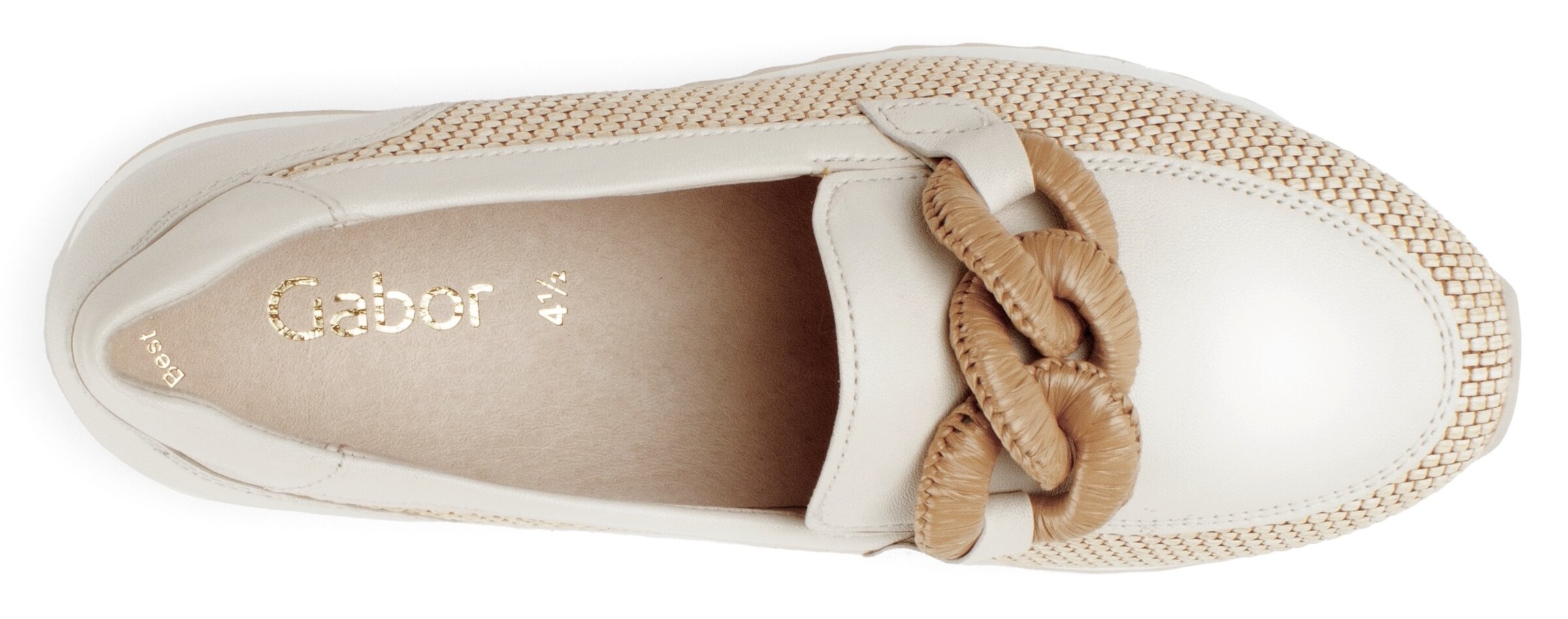 GABOR Slipper in Weiß