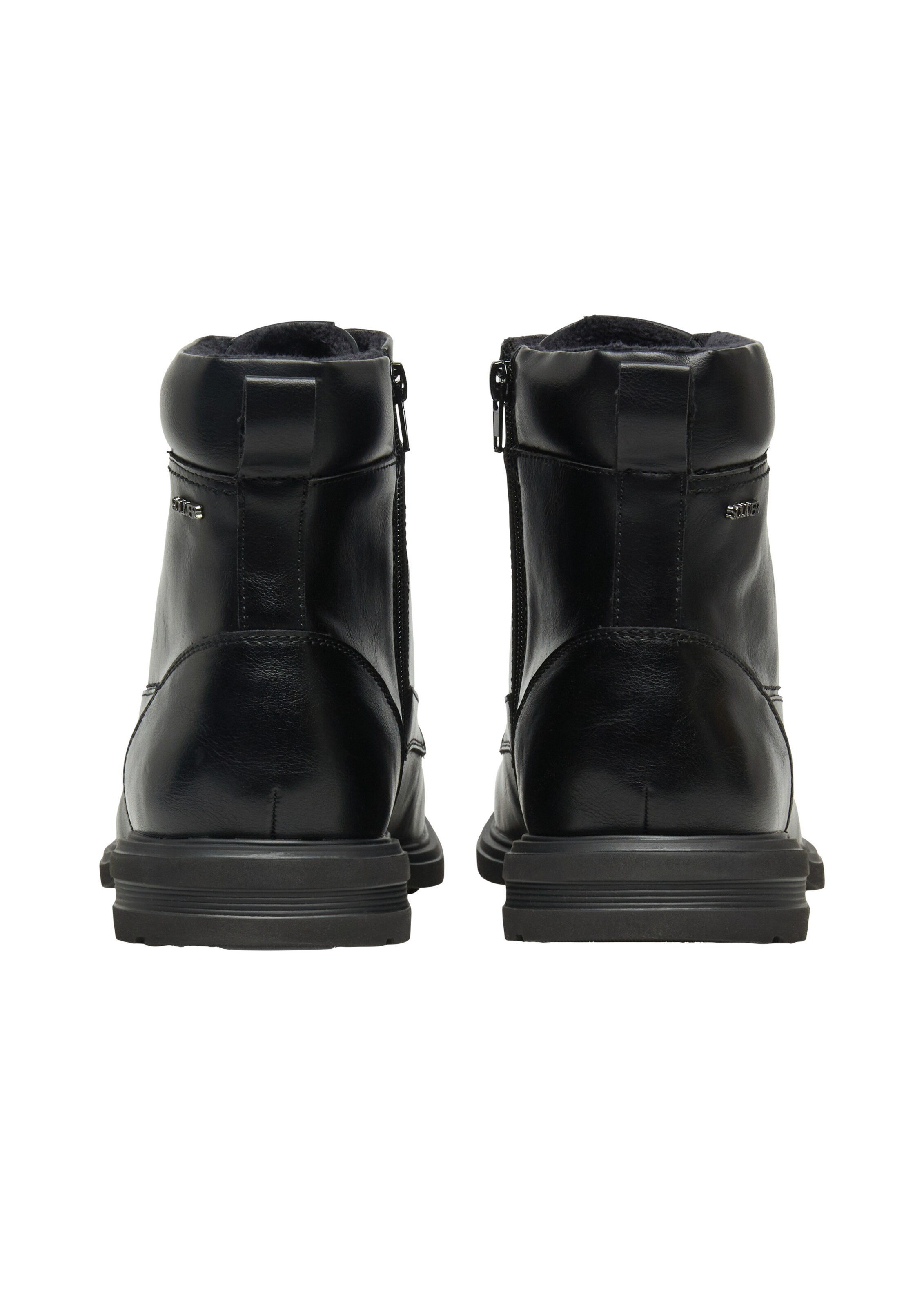 Bottines à lacets s.Oliver en noir