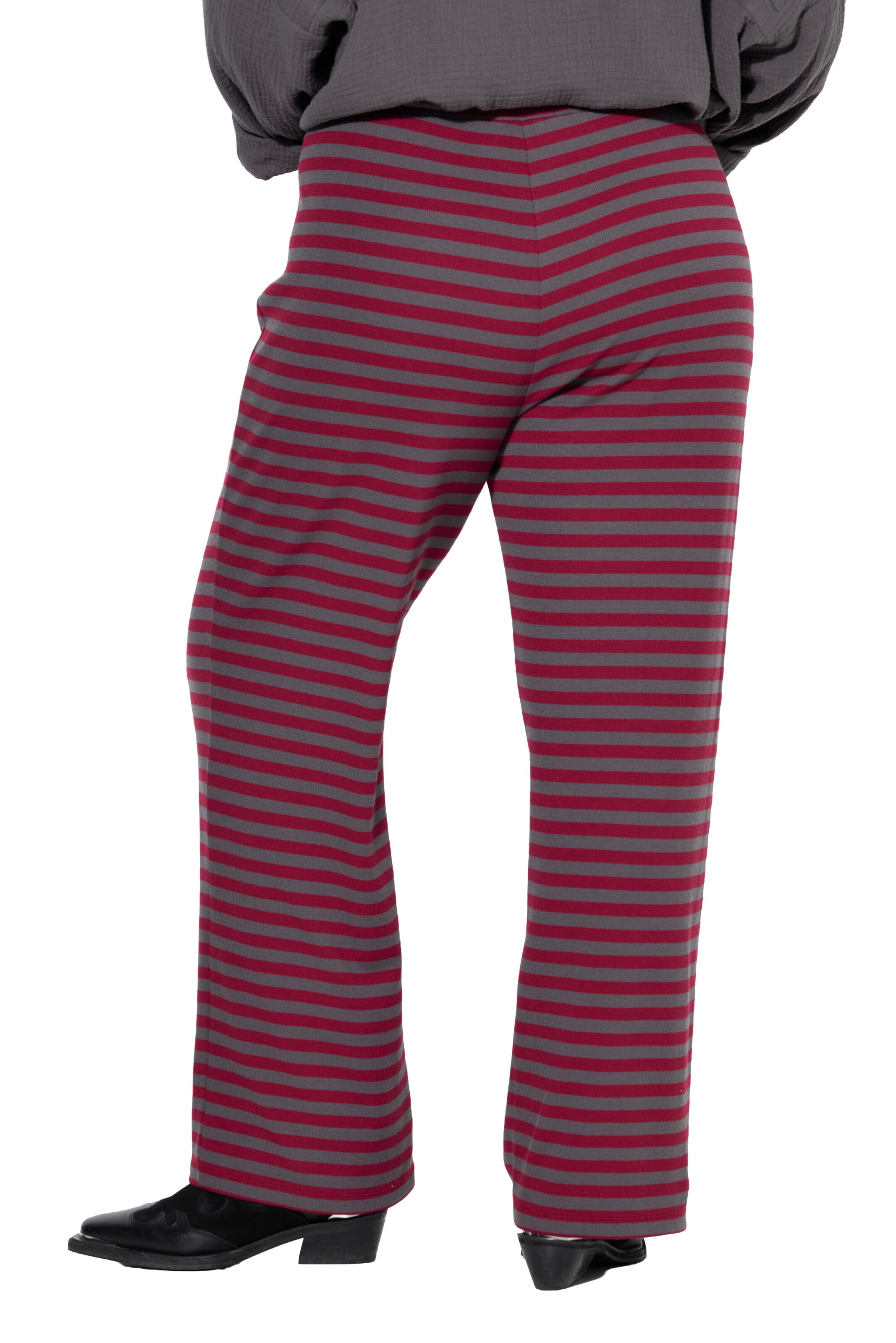 Studio Untold Wide leg Broek in Rood