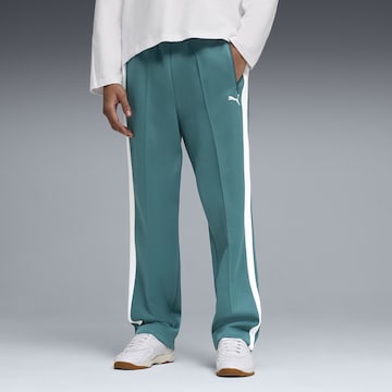 PUMA Loosefit Hose 'T7 Always On' in Grün: Vorderseite