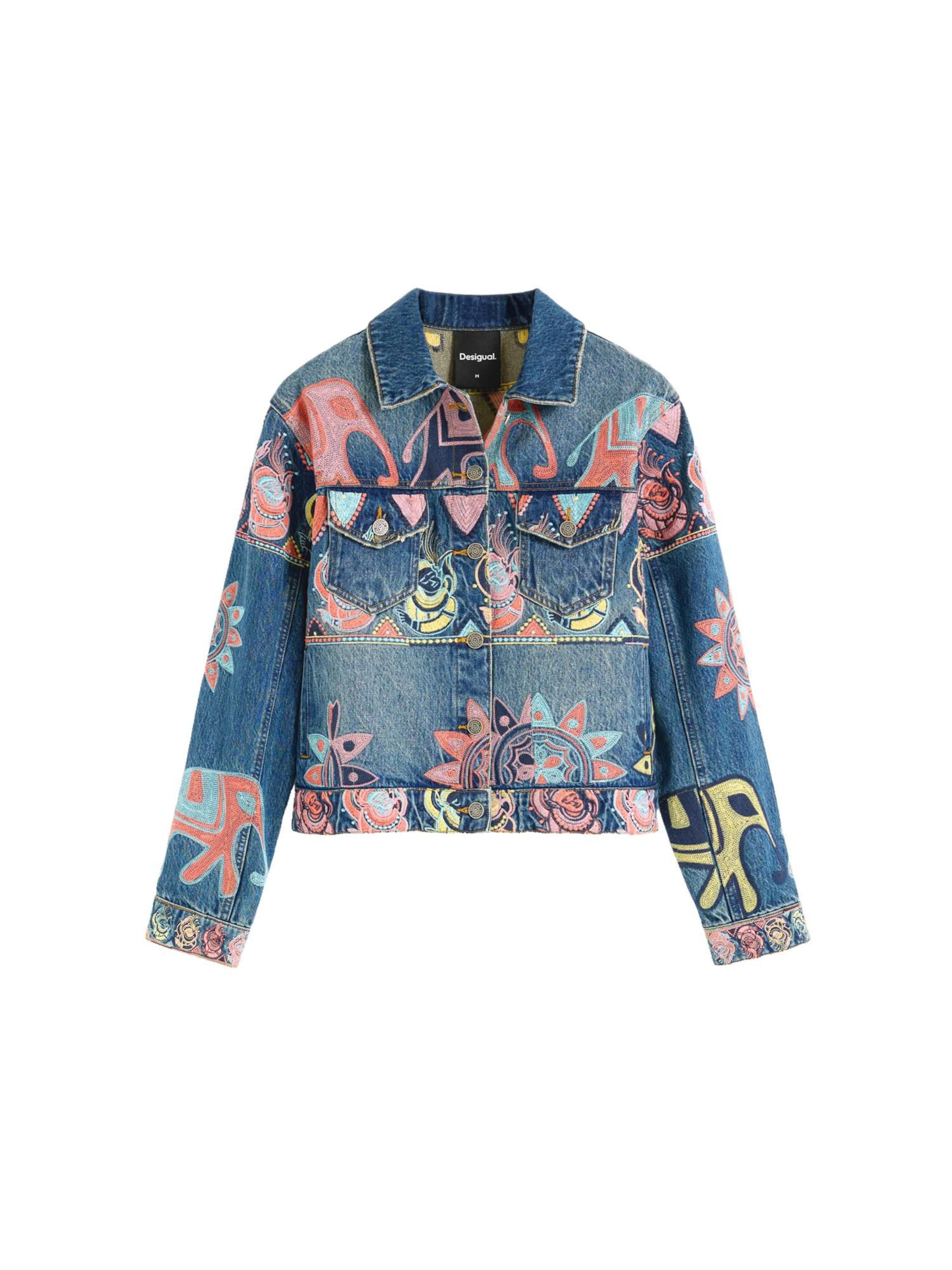 Desigual Jacke in Blau: Vorderseite