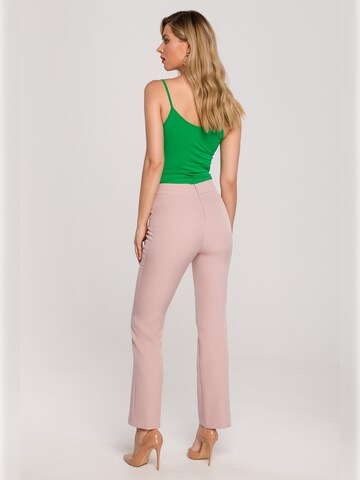 Makover - Slimfit Pantalón en rosa