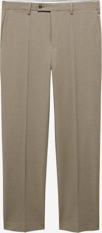 MANGO MAN Slim fit Chino Pants 'Milan' in Green: front