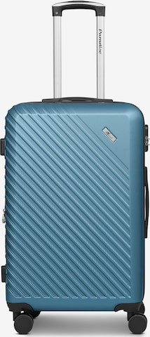 Valisette 'Paradise 2.0' CHECK.IN en bleu : devant