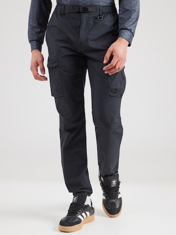 Vintage Industries Tapered Hose 'Ismael' in Blau: Vorderseite