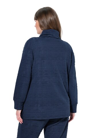 Ulla Popken Sweatshirt in Blue