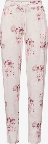 Hanro Pajama Pants ' Sleep & Lounge ' in Pink: front