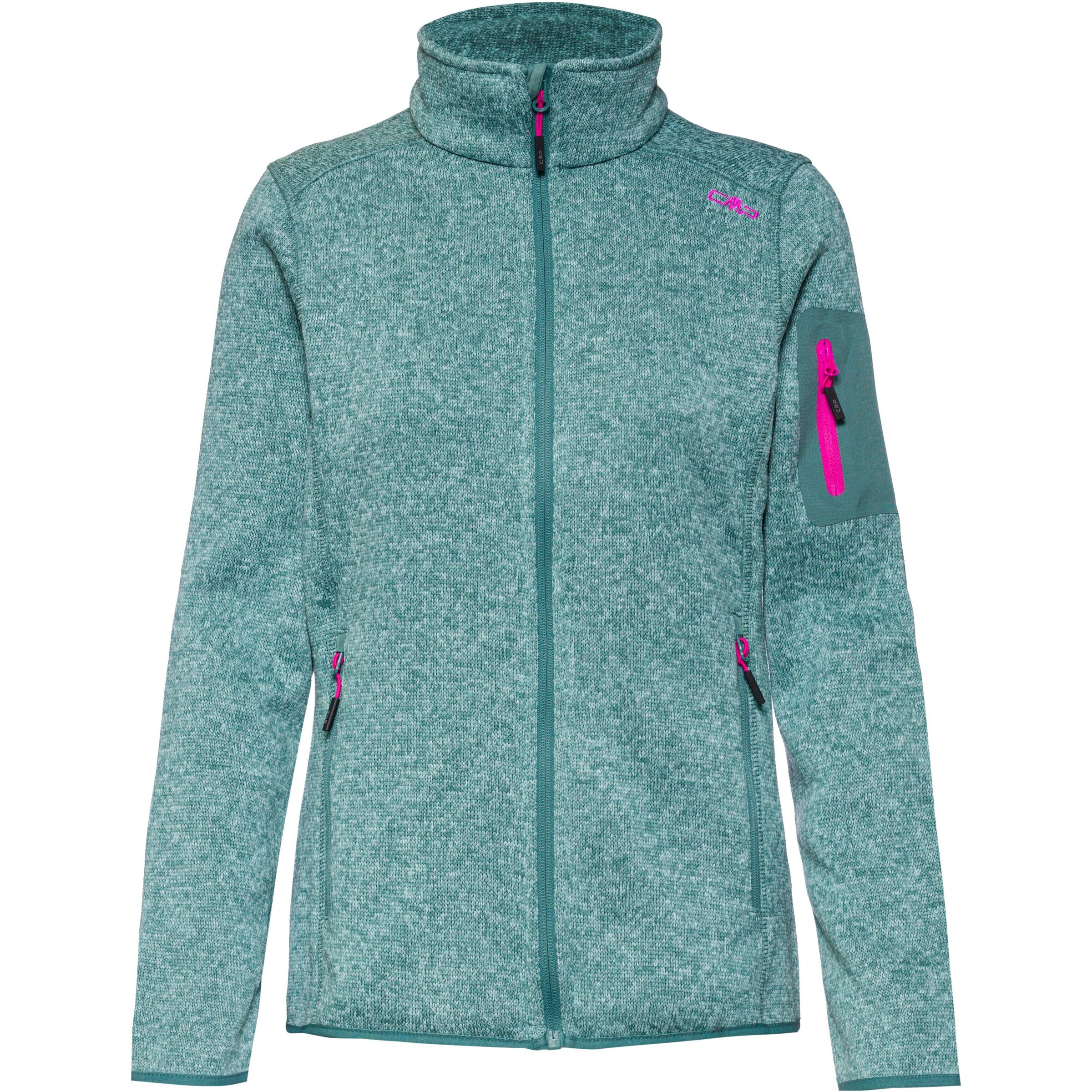 CMP Funktionsfleecejacke in Grün: Vorderseite