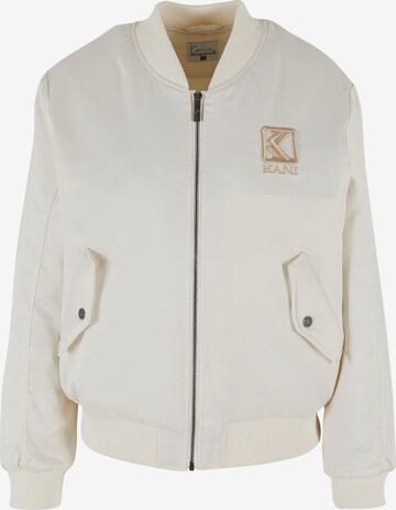 Karl Kani Between-Season Jacket in White: front