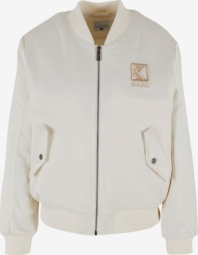Karl Kani Veste mi-saison en beige / blanc cassé, Vue avec produit