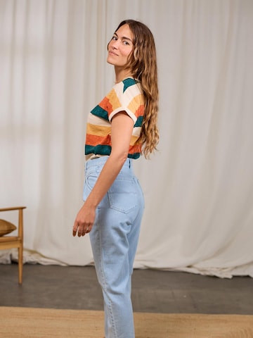 Twothirds Top 'Gortina' in Orange