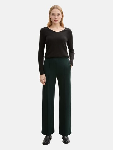 TOM TAILOR Regular Broek 'Lea' in Groen