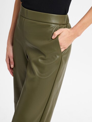 Wide Leg Pantalon s.Oliver en vert
