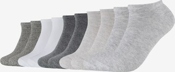 s.Oliver Ankle Socks 'Venezia' in Grey: front