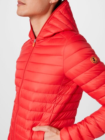 SAVE THE DUCK Between-Season Jacket 'DONALD' in Red